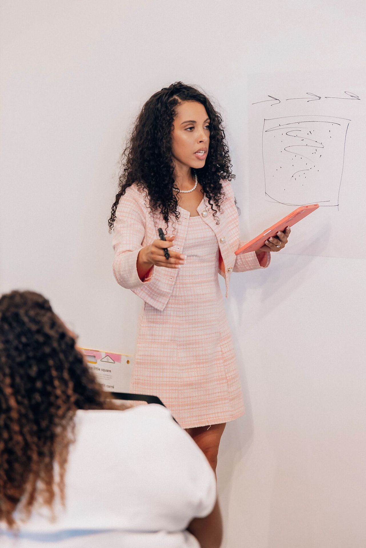 Michelle Welch leading an operations session